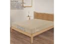 KK Shopping Spannbettlaken Jersey 100% Baumwolle Beige 140x200 Bild 3
