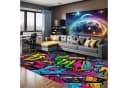 Bamyum Chenille Druck Teppich Funny Gaming Videospiel Waschbar Bild 1
