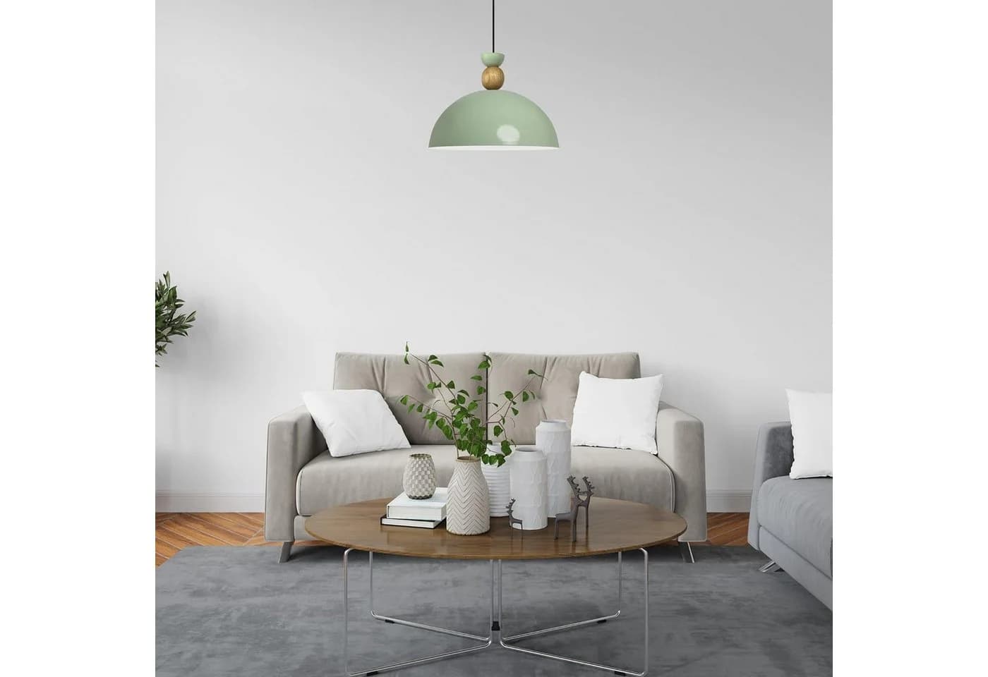 Bamyum Pendelleuchte Yimpi Industrial Orange E27 Dimmbar - Bild 3