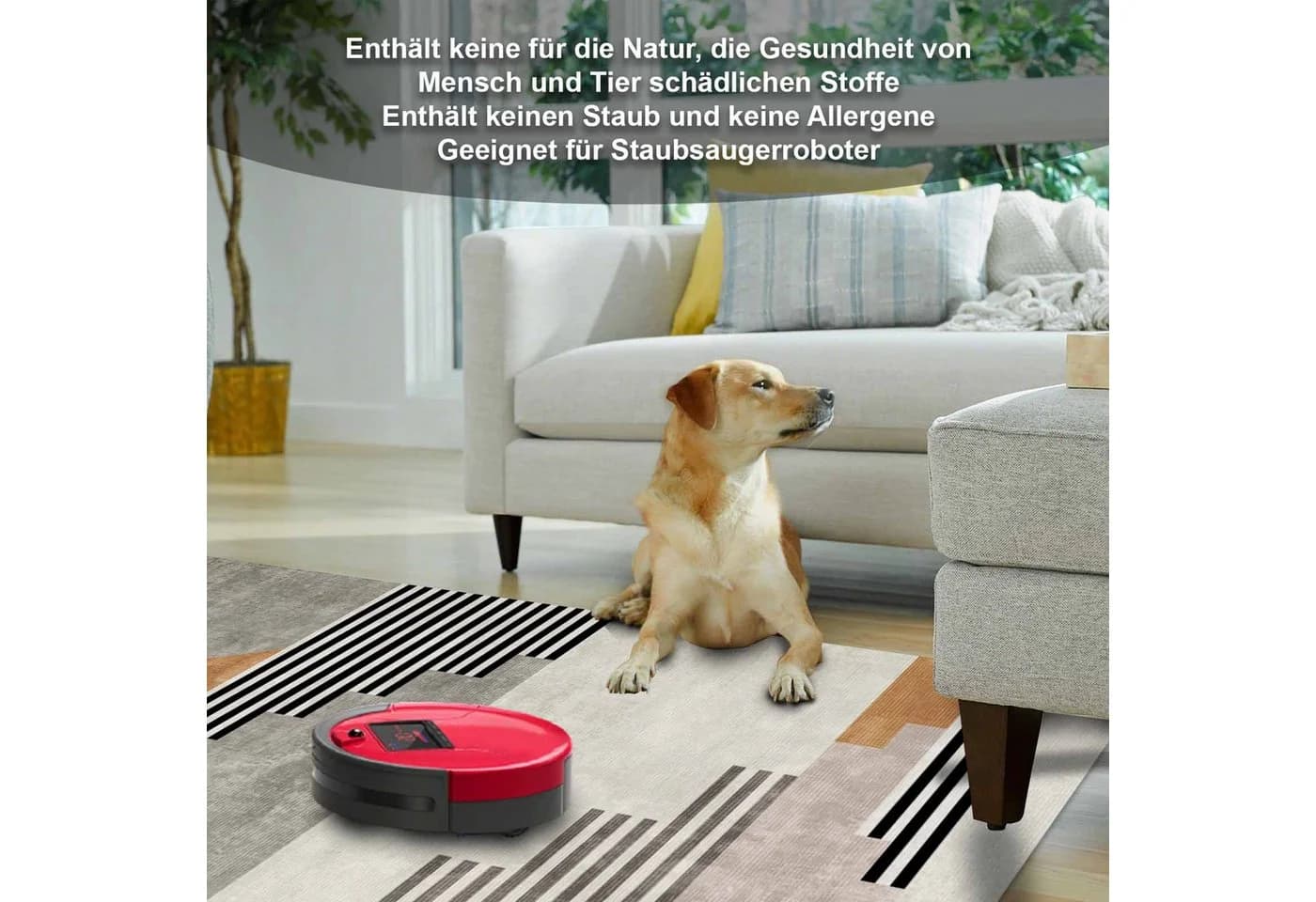 Bamyum Teppich Carie Chenille Druck Waschbar Antibakteriell Bunt - Bild 5
