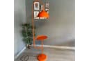 Bamyum Stehlampe Modern Metall E27 Verstellbar Orange Bild 1