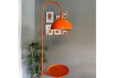 Bamyum Stehlampe Modern Metall E27 Verstellbar Orange Bild 2