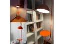 Bamyum Stehlampe Modern Metall E27 Verstellbar Orange Bild 5
