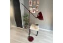 Bamyum Stehlampe Metall E27 verstellbar Burgunderrot Bild 5
