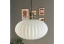 Bamyum Pendelleuchte Elegant Glas Hängelampe Weiß Bild 3