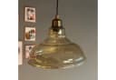 Bamyum Pendelleuchte Vishi Einzelner Glas-Kronleuchter Retro Bild 5