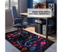 Bamyum Teppich Console Chenille Druck Teppich, Gaming Videospiel Waschbarer Teppich, Höhe: 150 mm Bild 3