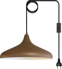 Bamyum Pendelleuchte Champion - Retro Metall Lampe mit Stecker 35cm Bild 2