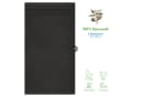 Hammetex 2er Set Badetücher Grau 70x140 cm 100% Baumwolle Frottier Bild 1
