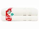 Hammetex 2er Set Duschtücher Beige 100% Baumwolle Frottier Bild 3
