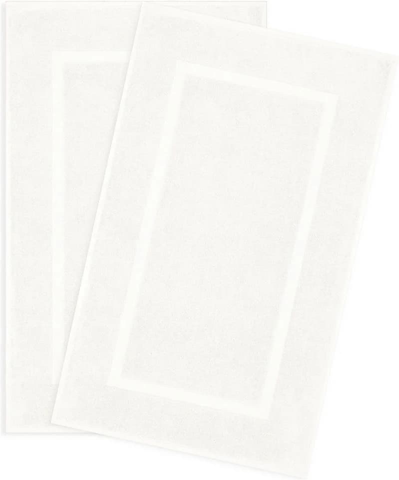 HAMMETEX Badematte 2-teilig Creme 100% Baumwolle - Bild 2