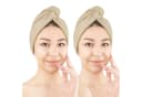 Hammetex 2er Set Haarturban Damen Beige 100% Baumwolle Bild 2