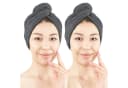 Hammetex 2er Set Haarturban Damen 100% Baumwolle Anthrazit Bild 2