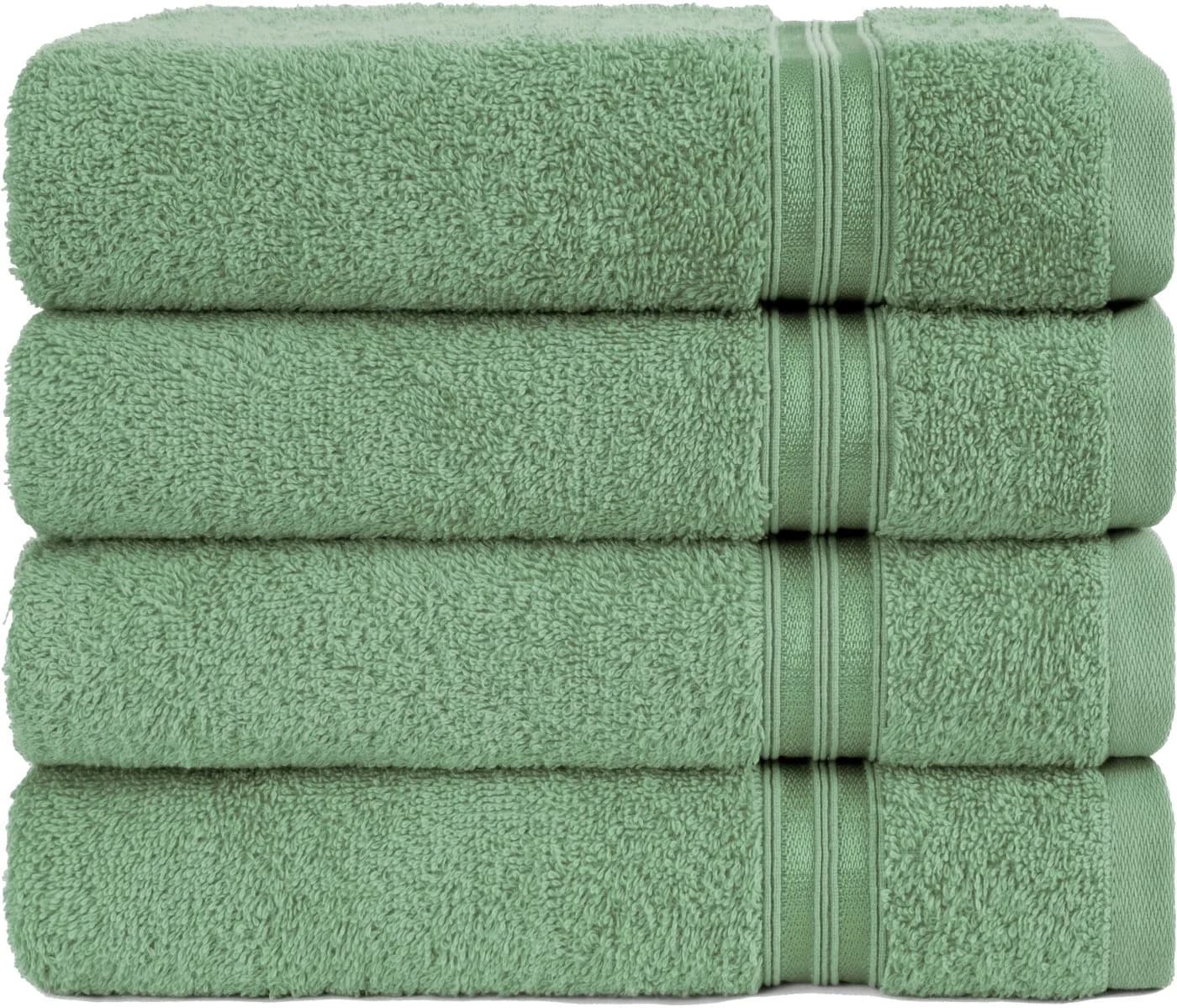 HAMMETEX Handtuch Set 4er Set Handtücher 50x100 cm, 100% Baumwolle, Weich & Saugstark, Frottier - Bild 2