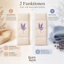Korn & Kern Manufaktur Wärmekissen Kirschkernkissen mit Lavendel Bild 3