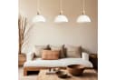 Bamyum Pendelleuchte Yimpi Trio Metall Weiß Modern Bild 3