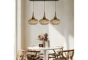Bamyum Pendelleuchte Elegant Dreifacher Kronleuchter Glas Retro Hängelampe Bild 2
