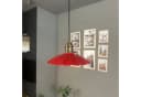 Bamyum Pendelleuchte Risso Metall Rot Ø25cm Modern Retro Hängelampe Bild 4