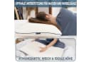 Alkamto Orthopädisches Nackenstützkissen Weiß Memory Foam Bild 4