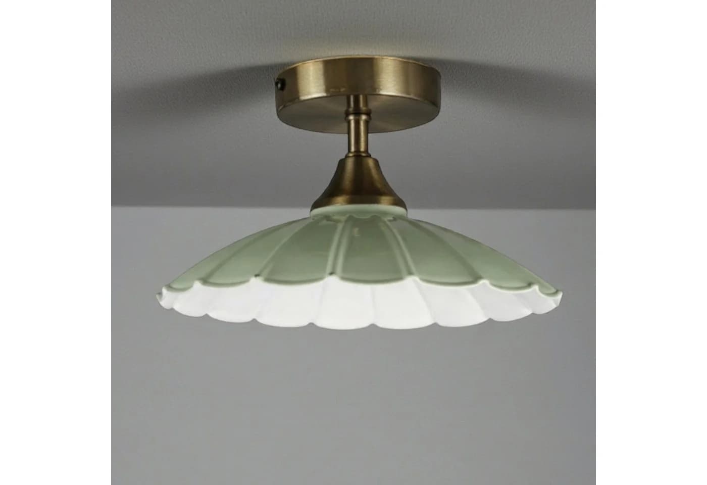Bamyum Risso Deckenleuchte Metall Modern Minzgrün E27 - Bild 5