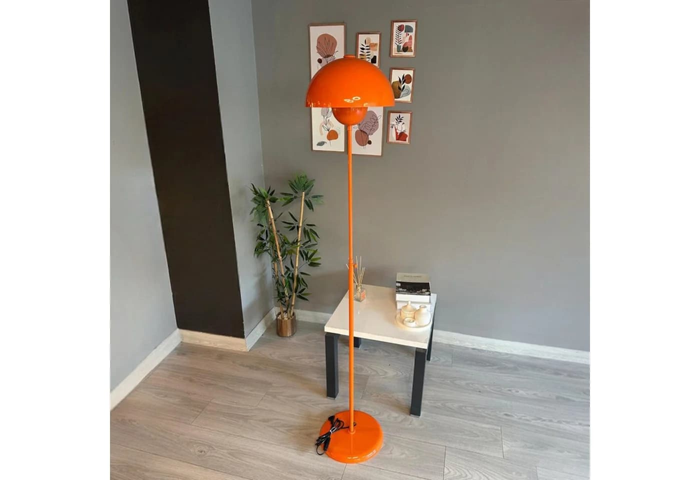 Bamyum Stehlampe Vega Modern Metall Orange - Bild 2