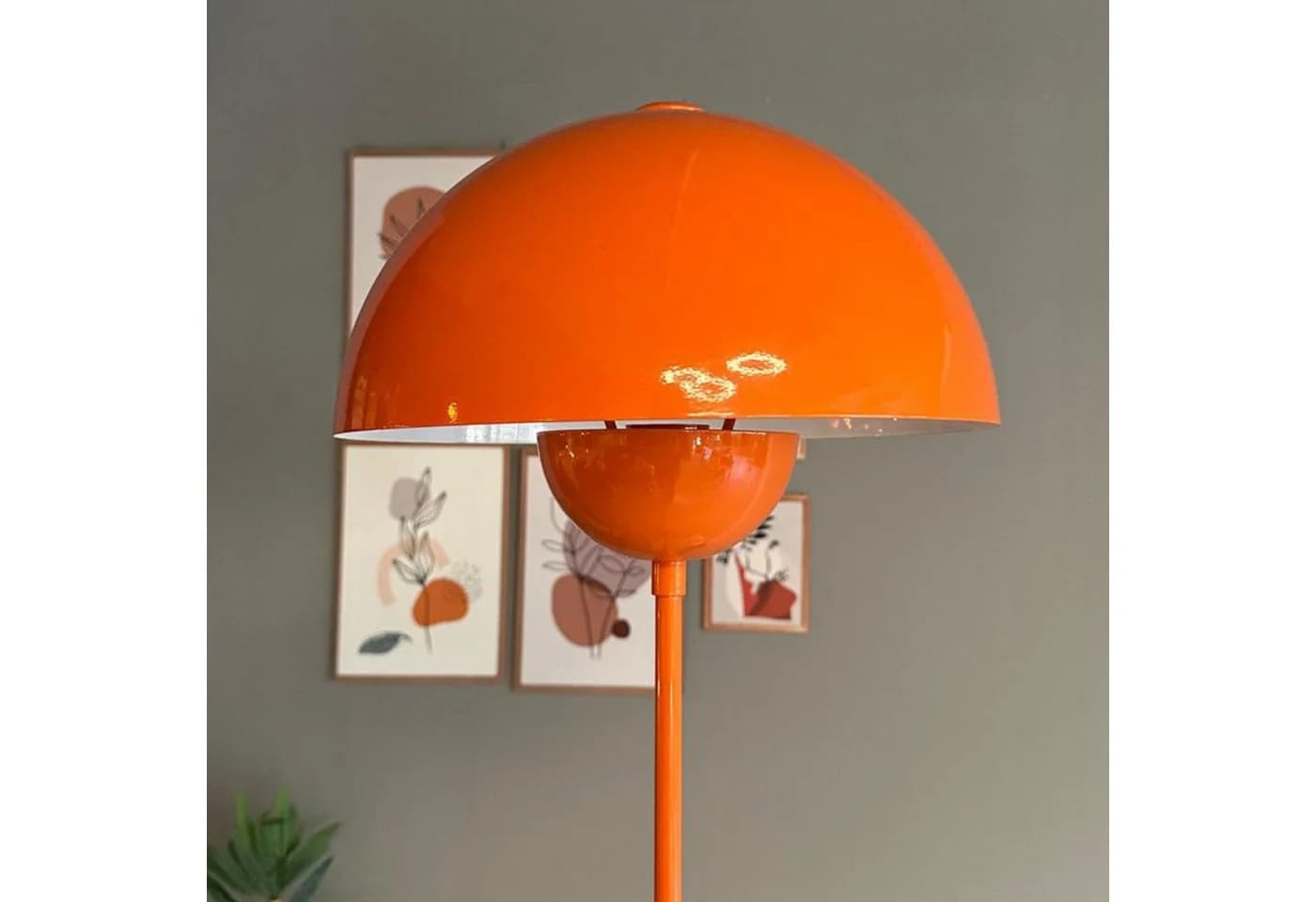 Bamyum Stehlampe Vega Modern Metall Orange - Bild 4
