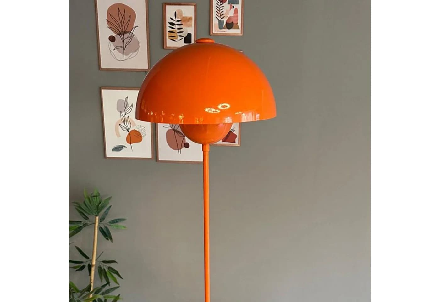 Bamyum Stehlampe Vega Modern Metall Orange - Bild 5