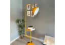 Bamyum Stehlampe Modern Gelb mit Dimmer & Ablage Bild 1