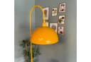 Bamyum Stehlampe Modern Gelb mit Dimmer & Ablage Bild 4