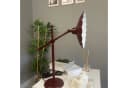 Bamyum Tischleuchte Risso Modern Metall E27 Burgunderrot Bild 4