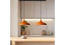 Bamyum Pendelleuchte Champion Modern Metall Holz Orange Bild 1