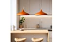 Bamyum Pendelleuchte Champion Modern Metall Holz Orange Bild 3