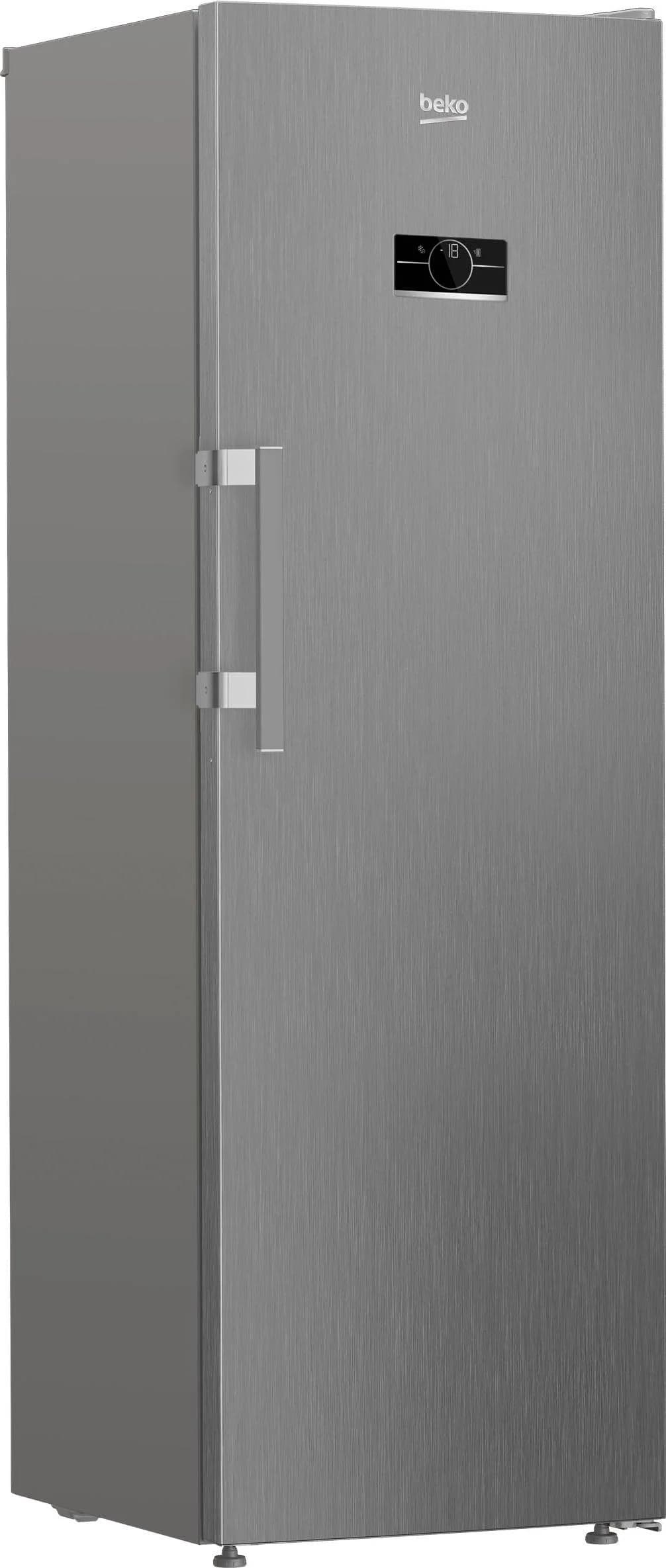 BEKO Gefrierschrank B7RFNE315XP Silber Edelstahl NoFrost