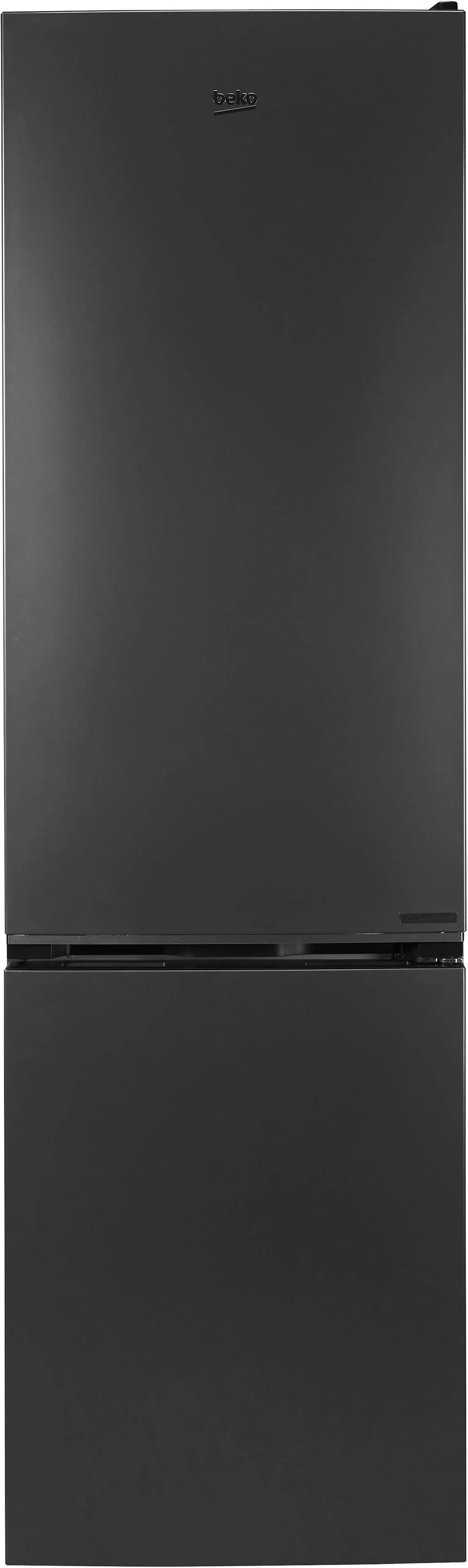 BEKO Kühl-/Gefrierkombination RCSA406K60XBN Grau Silber NoFrost