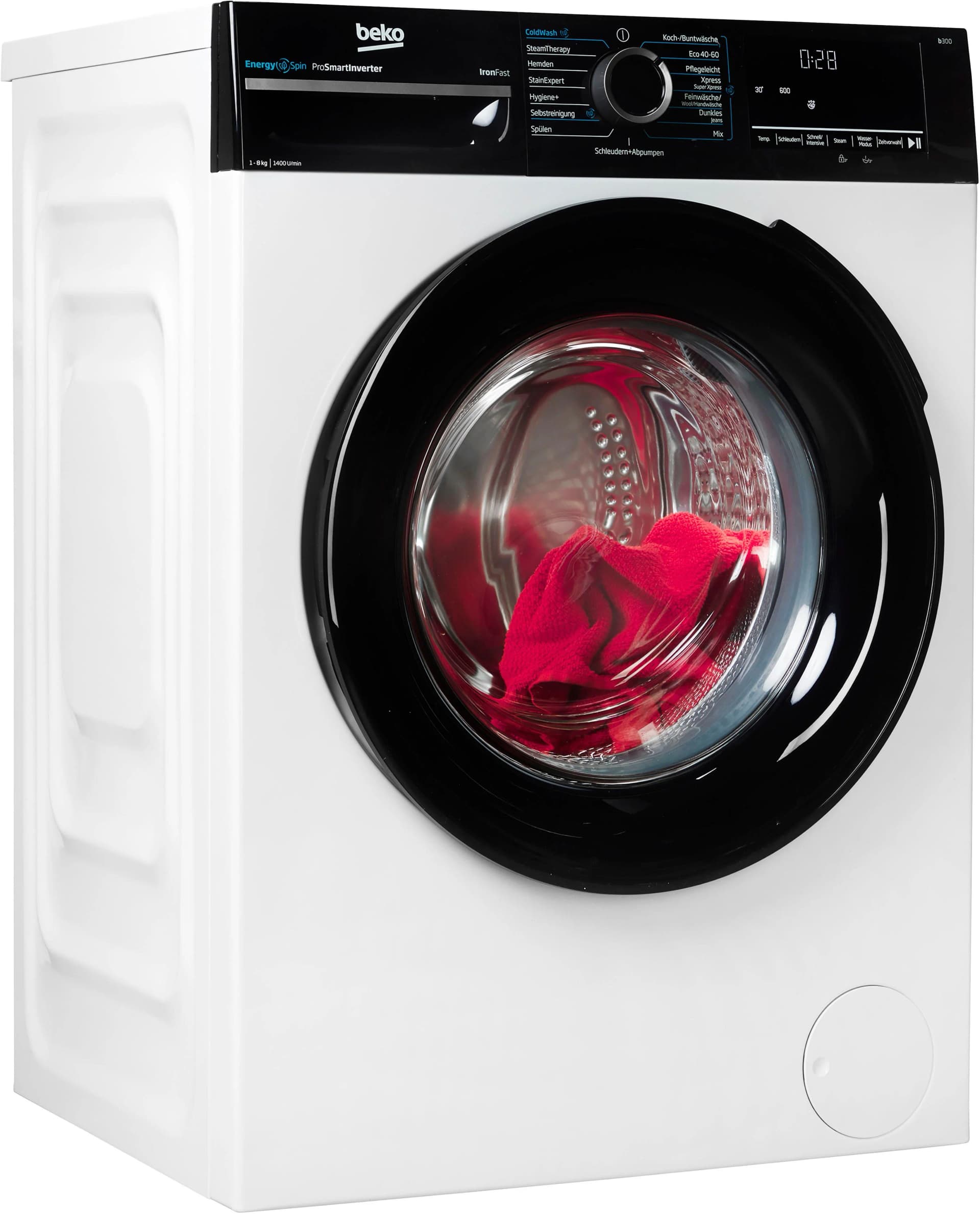 BEKO Waschmaschine BM3WFU4841W Energieeffizienz A Weiß