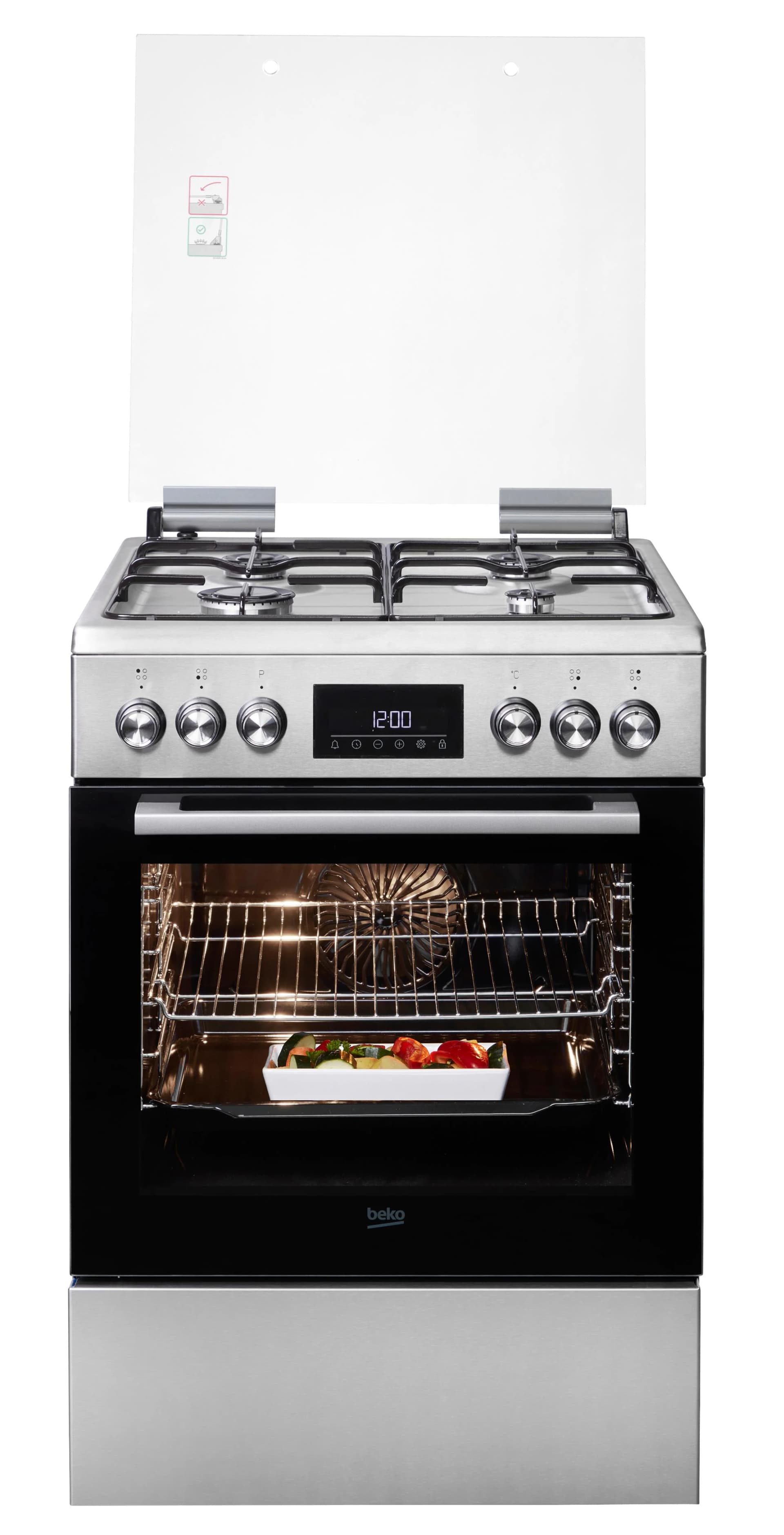 BEKO Gas-Standherd FBM62320XDSL Energieeffizienz A Gas Herd