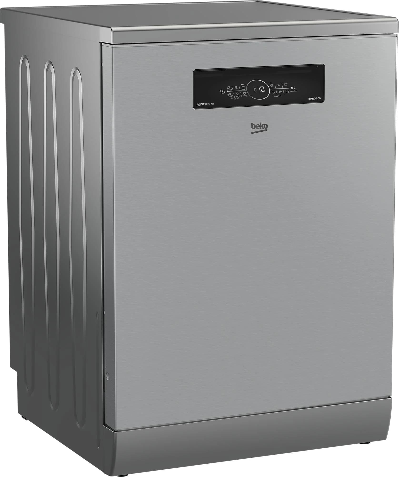 BEKO Standgeschirrspüler BDFN36550XP mit PowerIntense und SensorAdapt