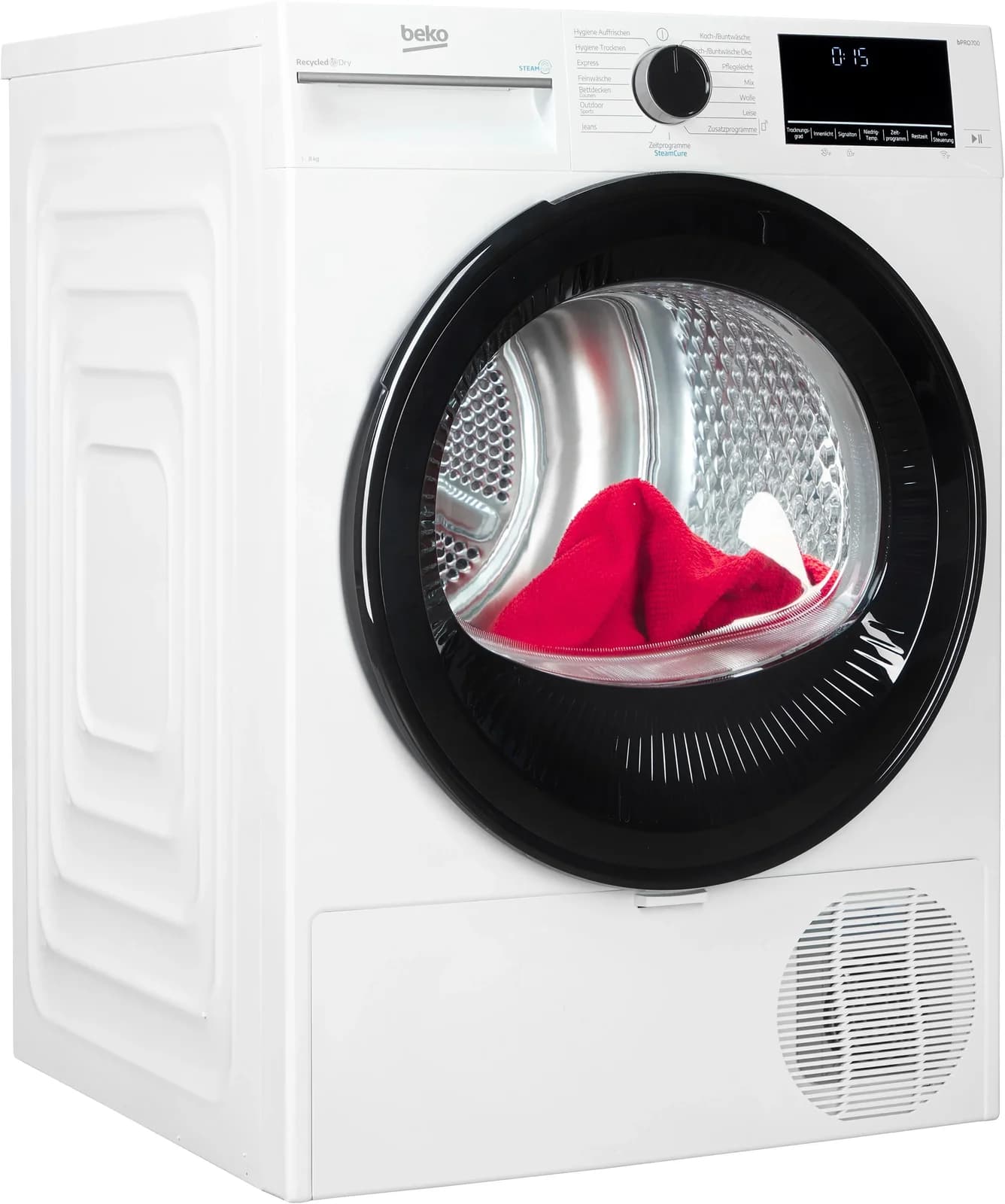 BEKO Kondenstrockner B7T88209 Wärmepumpentrockner 8 kg Weiß
