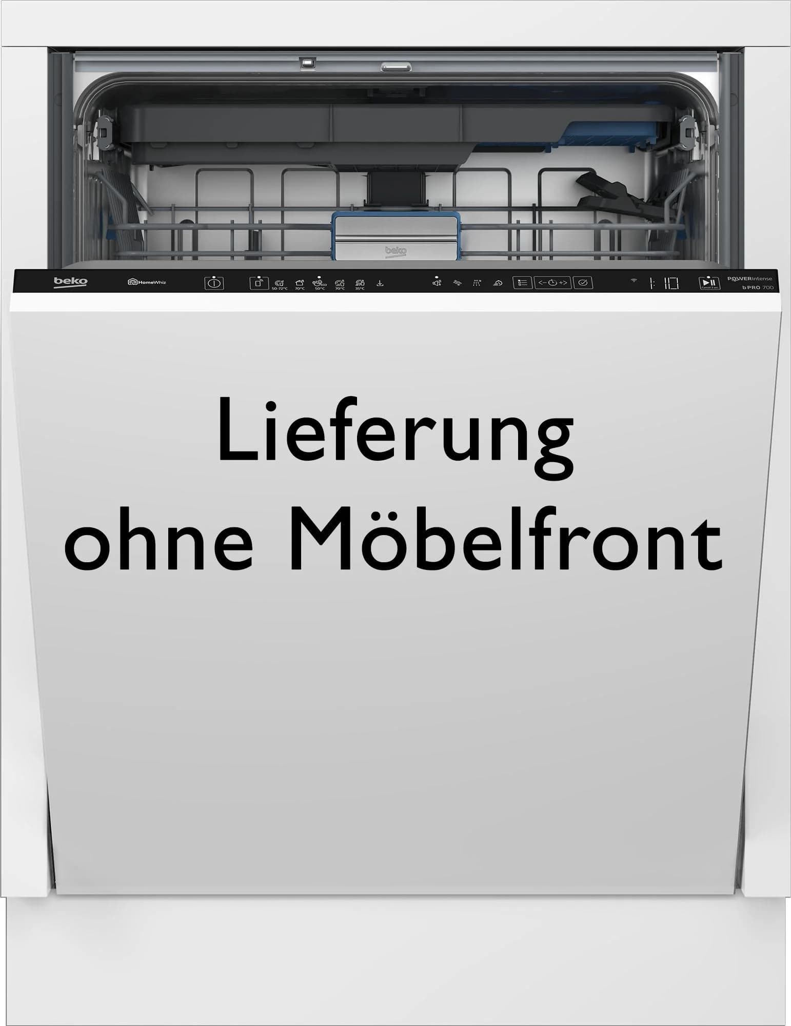 BEKO Geschirrspüler BDIN36561P Vollintegrierbar Weiß ProSmart Inverter Motor