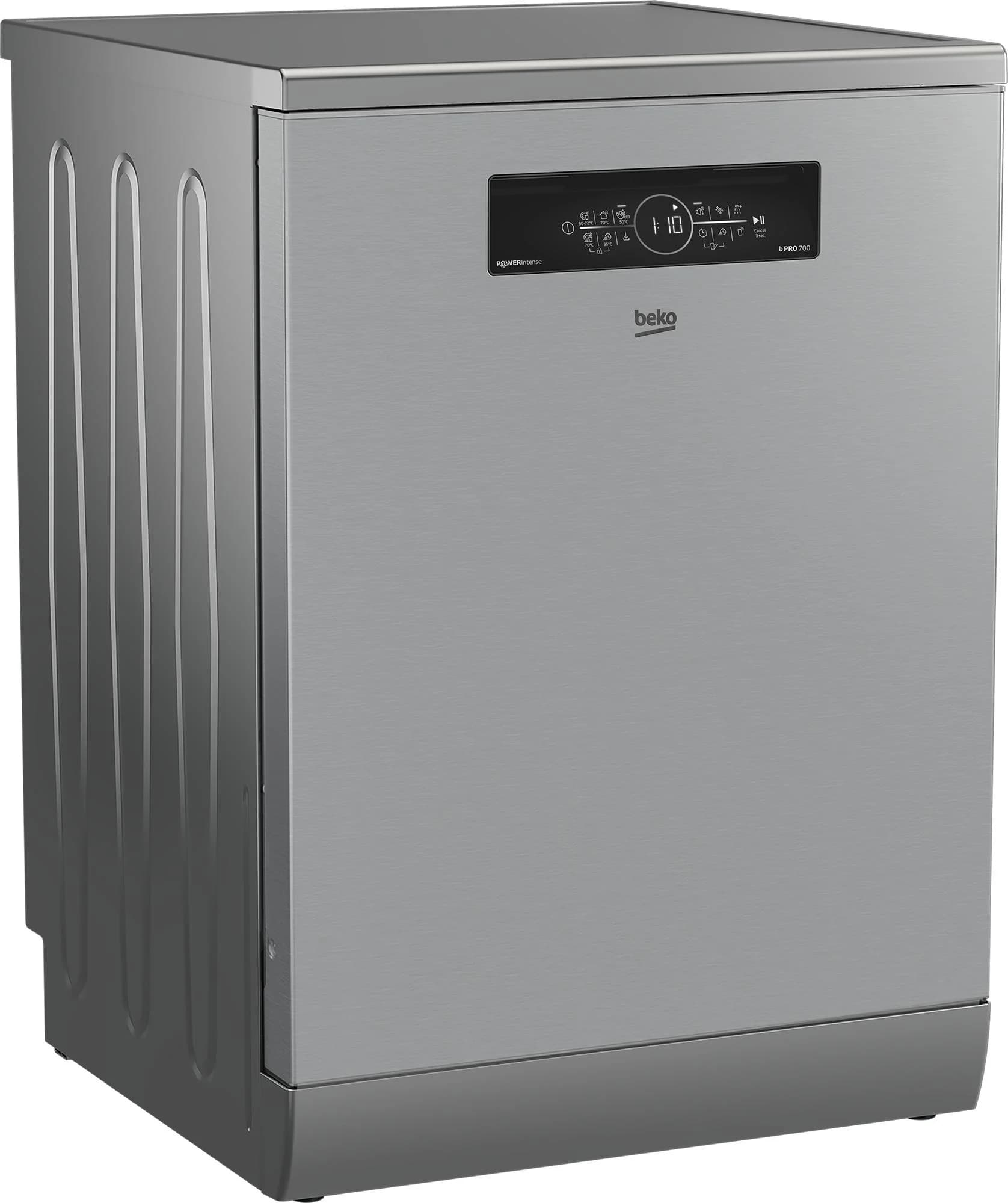 BEKO Standgeschirrspüler BDFN36462XP PowerIntense-Technologie