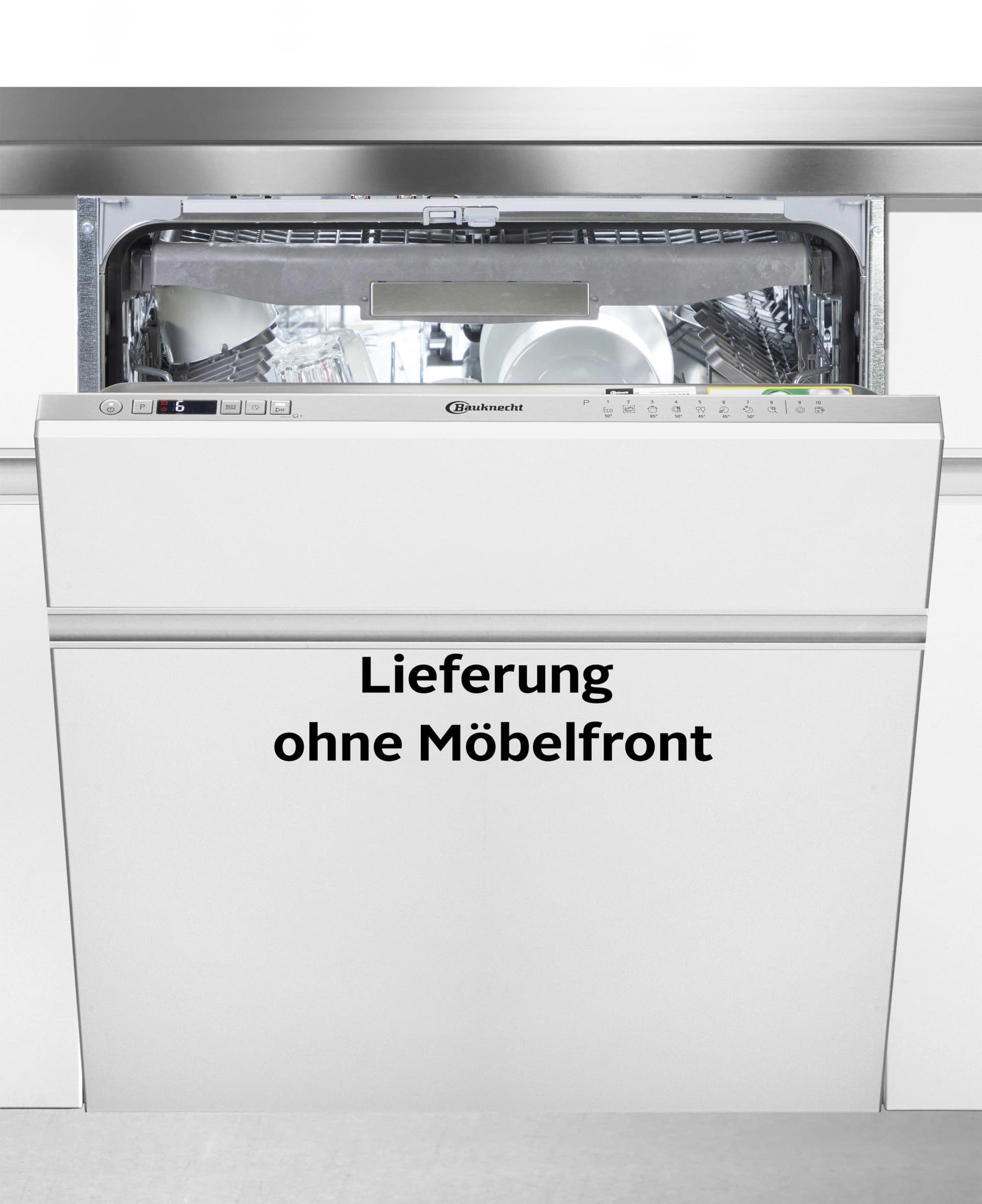 BAUKNECHT OBIC Ecosilent2 9760 Vollintegrierbarer Geschirrspüler Edelstahl