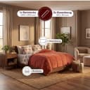 Formeya Wellsoft Bettdecke 200x200 Wendbar mit Kissenbezug Bild 1