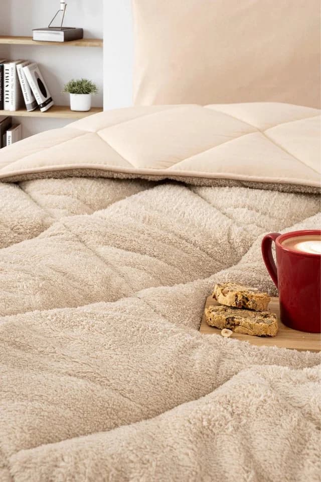 Formeya Wendesteppdecke Wellsoft Ganzjahresdecke Braun