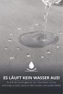 Formeya Matratzenschoner Grau Wasserdicht Atmungsaktiv Mikrofaser Bild 3