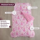Formeya Kinderbettwäsche Prinzessin Wellsoft Wendesteppdecke Rosa Bild 1
