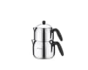 Korkmaz Teekannen-Set Orbit Midi 2,2L Edelstahl Schwarz Bild 1