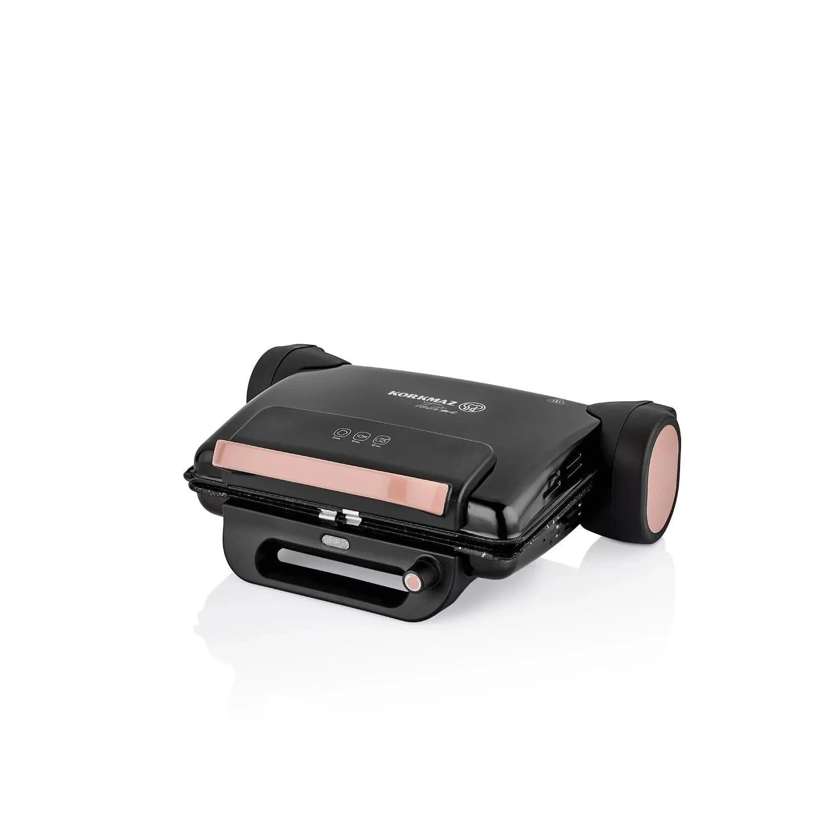 Korkmaz Tostema Midi Multigrill & Toaster 1800W Schwarz