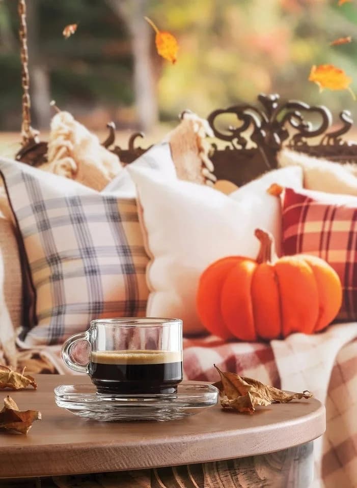 LAV Espressoglas Cozy 12-tlg. Set mit Untertassen Glas Transparent