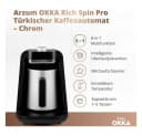 Arzum Rich Spin Pro Kupfer Elektrischer Mokkakocher Bild 1