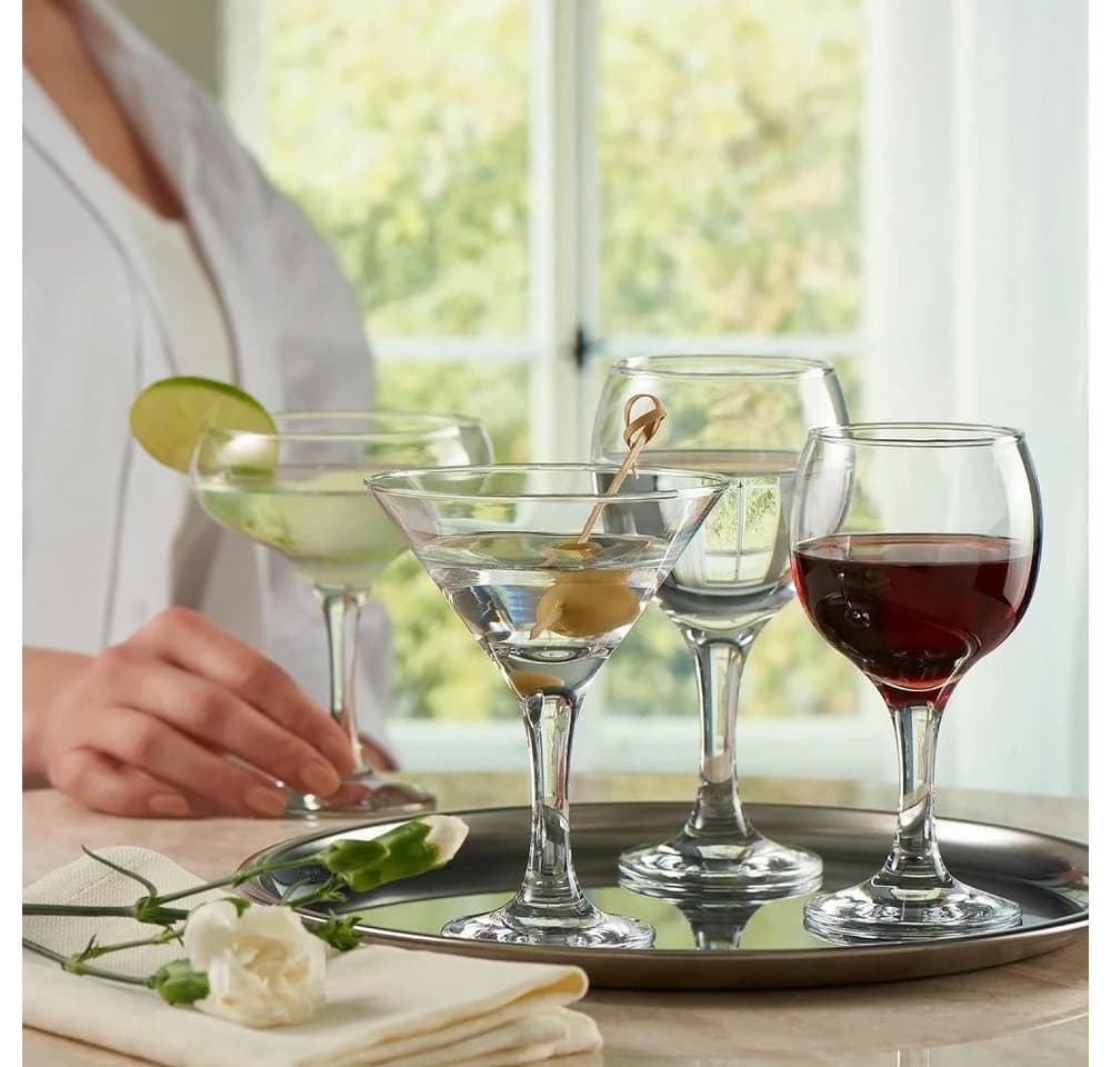 Pasabahce Bistro Cocktailglas 6er Set Transparent Glas